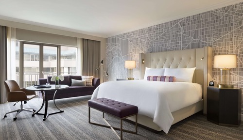 Fairmont Gold, Habitación Signature, 1 cama de matrimonio grande, acceso al Business Lounge