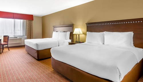 Habitación estándar, 2 camas de matrimonio, no fumadores