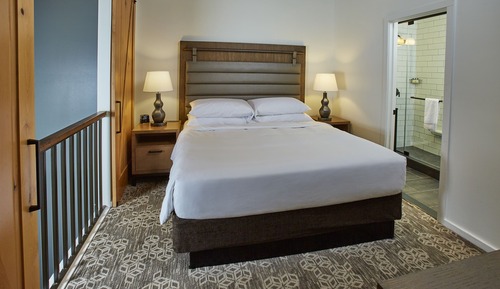 Habitación, 1 cama de matrimonio con sofá cama