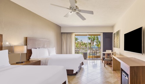 Habitación Deluxe, 2 camas dobles, vistas al mar