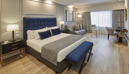 Habitación Deluxe, 1 cama de matrimonio, vistas a la ciudad