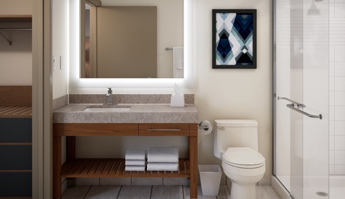 Suite estudio, 1 cama de matrimonio, bañera accesible (Mobility)