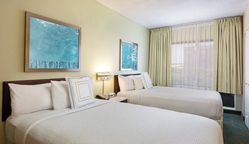 Suite, 2 camas dobles (Mobility/Hearing Accessible, Tub)