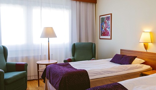 Habitación con 1 cama doble o 2 individuales