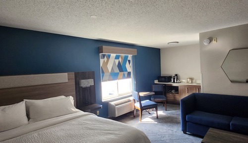 Suite, 1 cama de matrimonio grande con sofá cama