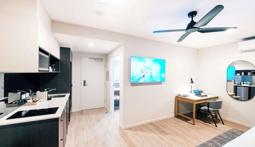 Estudio, 1 cama de matrimonio grande, no fumadores (Upgrade)