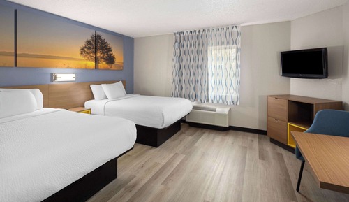 Habitación, 2 camas dobles, accesible para personas con discapacidad