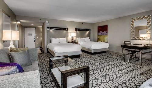 Suite junior, 2 camas de matrimonio, no fumadores