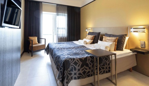 Habitación superior, 1 cama de matrimonio grande con sofá cama (Plus)
