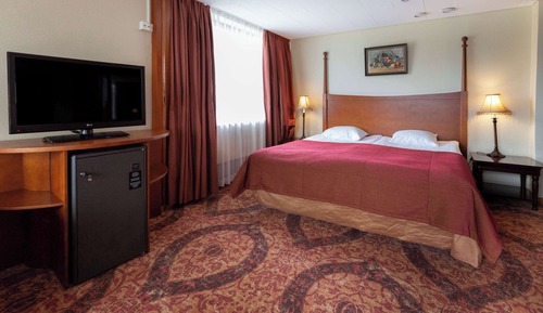 Suite junior, 1 cama de matrimonio grande con sofá cama