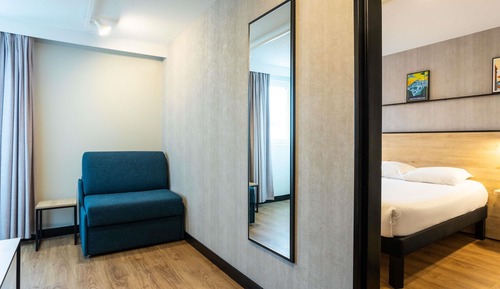 Habitación familiar, varias camas