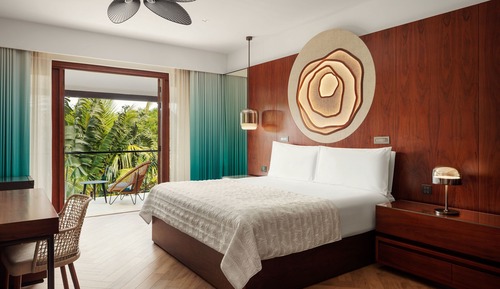 Suite, 1 cama de matrimonio grande, no fumadores, vistas al jardín