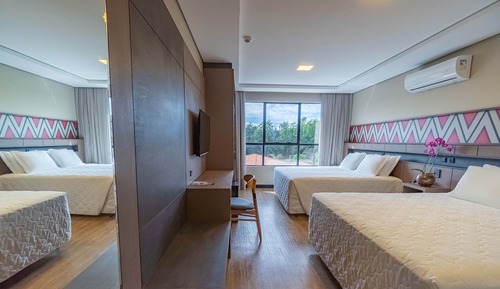 Habitación doble superior, 2 camas dobles