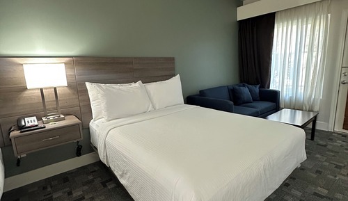 Suite, 1 cama de matrimonio grande con sofá cama, vistas al jardín (King Suite)