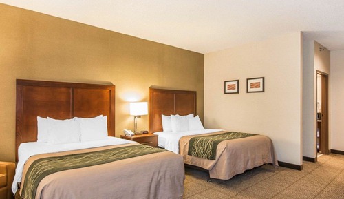 Habitación estándar, 2 camas de matrimonio, no fumadores