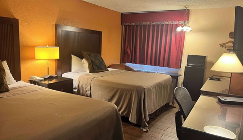 Habitación Deluxe, 2 camas de matrimonio, no fumadores, frigorífico y microondas