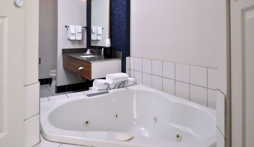 Estudio, 1 cama de matrimonio grande