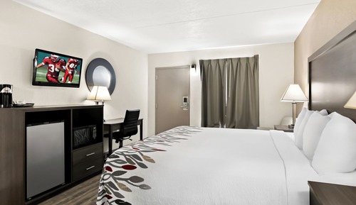 Habitación superior, 1 cama de matrimonio grande, accesible para personas con discapacidad