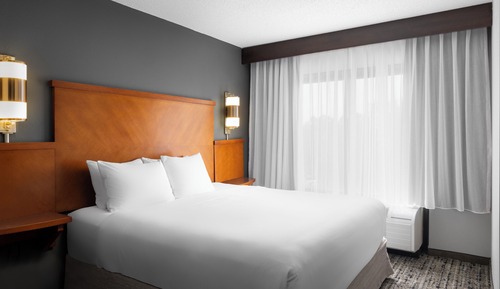 Habitación, 1 cama de matrimonio grande con sofá cama, accesible para personas con discapacidad