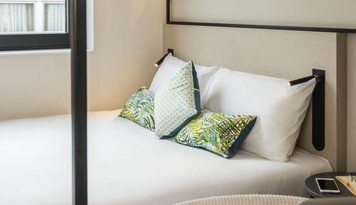 Habitación estándar, 1 cama doble, vistas a la ciudad