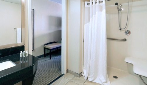 Habitación Deluxe, 2 camas de matrimonio, accesible para personas con discapacidad (Mobility)
