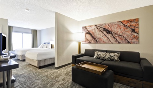 Suite, 2 camas dobles (Mobility/Hearing Accessible, Tub)