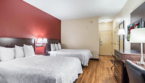 Habitación estándar, 2 camas de matrimonio (Smoke Free)
