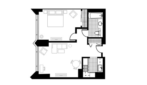 Suite ejecutiva, 1 habitación, vistas a la ciudad