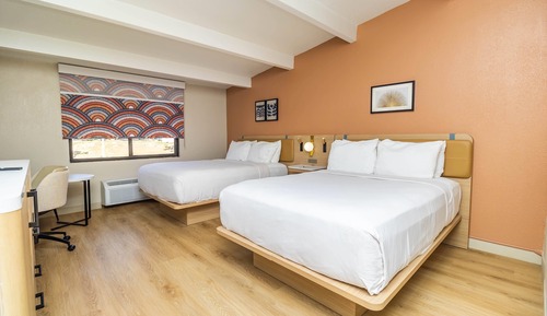 Habitación, 2 camas de matrimonio, no fumadores