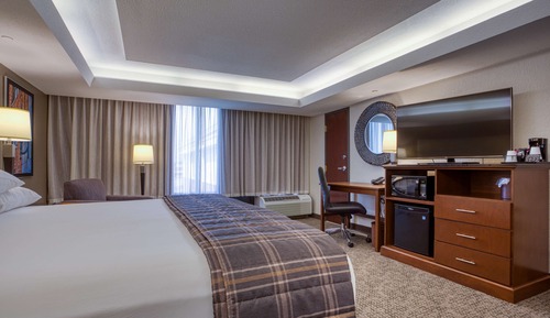 Habitación Deluxe, 1 cama de matrimonio grande con sofá cama, frigorífico y microondas