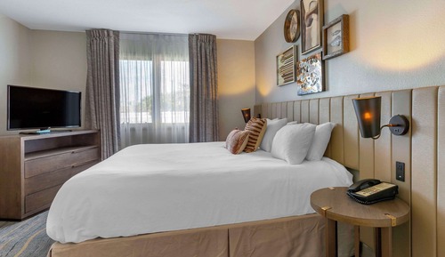 Suite, 1 cama de matrimonio grande con sofá cama, accesible para personas con discapacidad