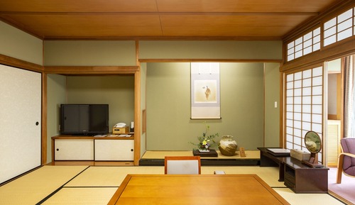 Habitación tradicional con 2 camas individuales, no fumadores (Japanese western, SP, Castle View,)