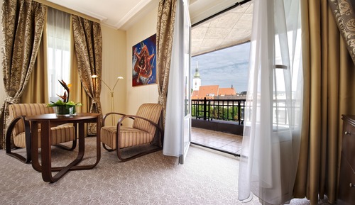 Suite junior, terraza