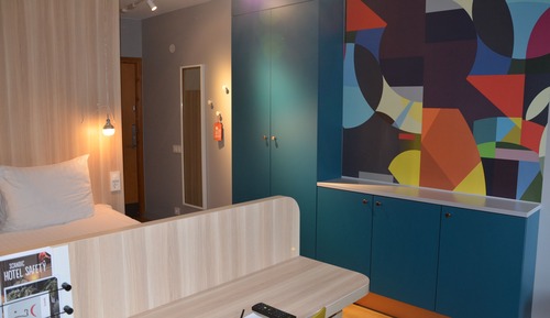 Habitación estándar, 1 cama de matrimonio, cocina básica