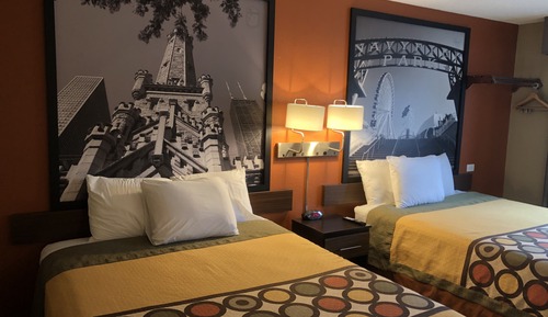 Habitación estándar, 2 camas de matrimonio, fumadores