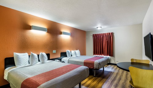 Habitación Deluxe, 2 camas de matrimonio, fumadores, frigorífico