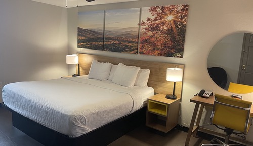 Habitación, 1 cama de matrimonio grande, accesible para personas con discapacidad