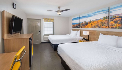 Habitación estándar, 2 camas de matrimonio