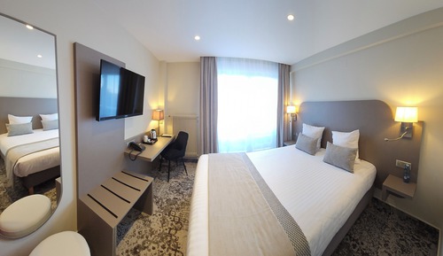 Habitación Confort, 1 cama de matrimonio, no fumadores, acceso a la piscina