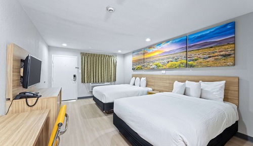 Habitación estándar, 2 camas de matrimonio, no fumadores