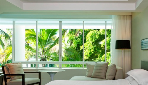 Habitación, 1 cama de matrimonio grande, vistas al complejo turístico