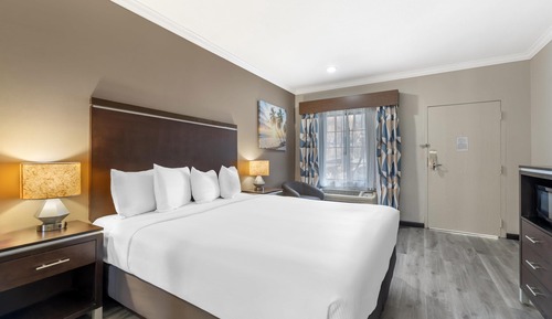 Habitación estándar, 1 cama de matrimonio grande, accesible para personas con discapacidad, bañera