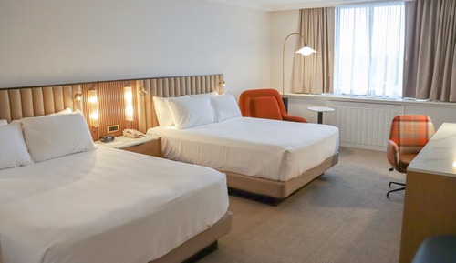 Habitación estándar, 2 camas de matrimonio