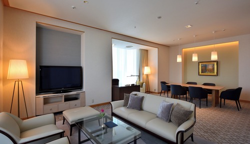 Suite, 2 camas individuales, no fumadores (Tower Building,High Floor, Pent House)