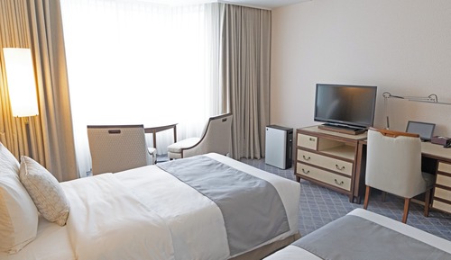 Habitación estándar con 2 camas individuales, no fumadores (Tower Building Check-in 3PM)