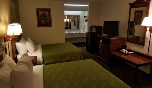 Habitación estándar, 2 camas de matrimonio, fumadores