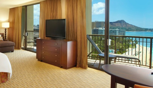 Suite junior, 1 cama de matrimonio grande, frente al mar (Rainbow Tower)