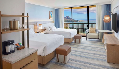 Suite, 1 habitación, frente al mar (2 Queen beds, Rainbow Kai, Renovated)