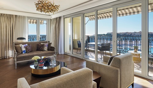 Suite, terraza, vistas al mar (Corner)