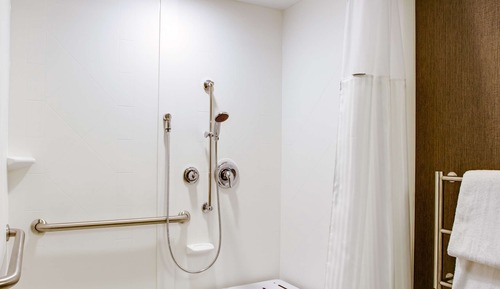 Habitación, 2 camas de matrimonio, accesible para personas con discapacidad, no fumadores